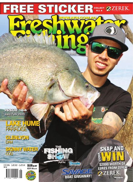 Freshwater Fishing Australia – Issue 164 – January-February 2021