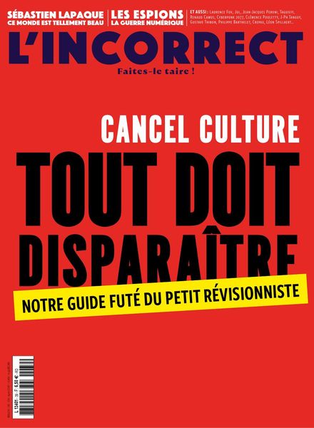 L’Incorrect – Janvier 2021