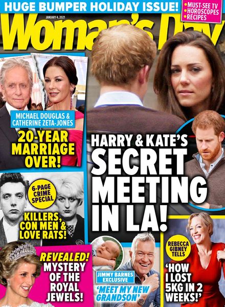 Woman’s Day Australia – January 04, 2021