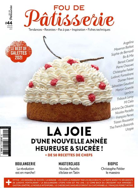 Fou de Patisserie – Janvier-Fevrier 2021