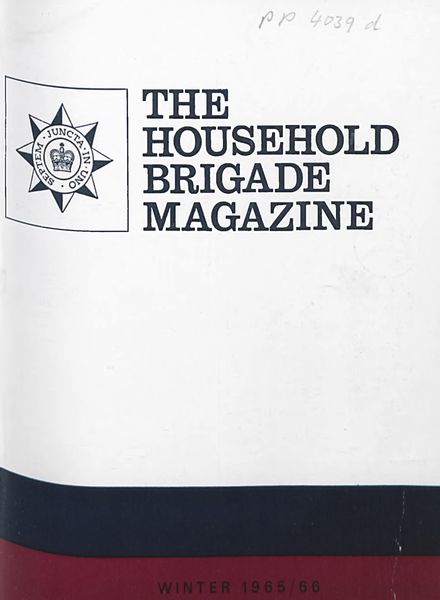 The Guards Magazine – Winter 1965