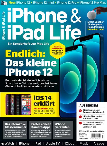 iPhone und iPad Life – Nr.4 2020