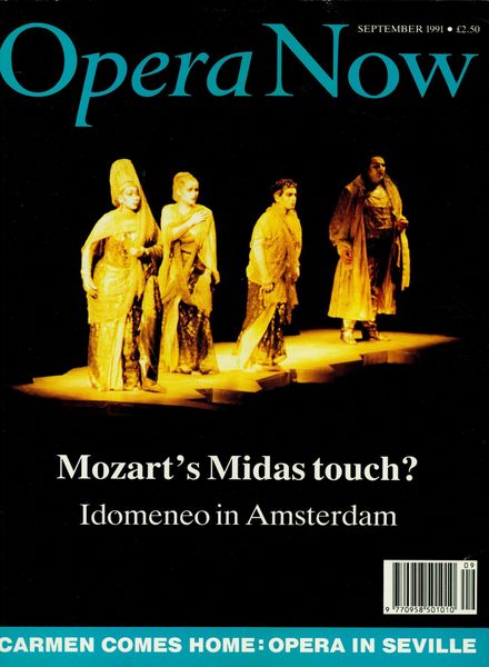 Opera Now – September 1991