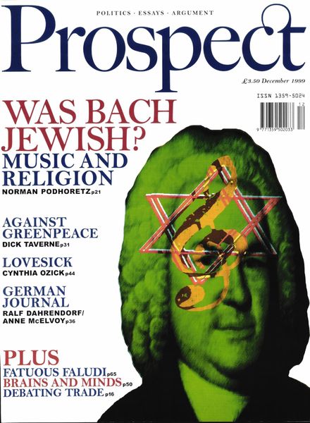 Prospect Magazine – December 1999