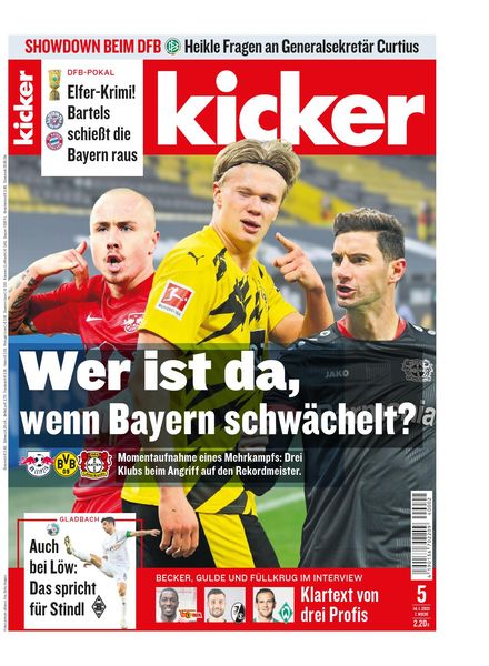 Kicker – 14 Januar 2021