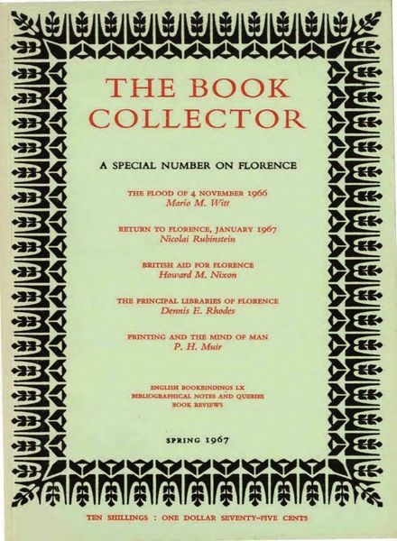 The Book Collector – Spring 1967