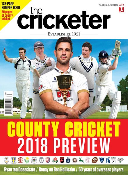 The Cricketer Magazine – April 2018