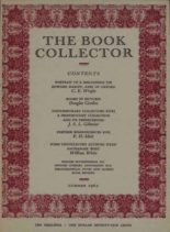 The Book Collector – Summer 1962