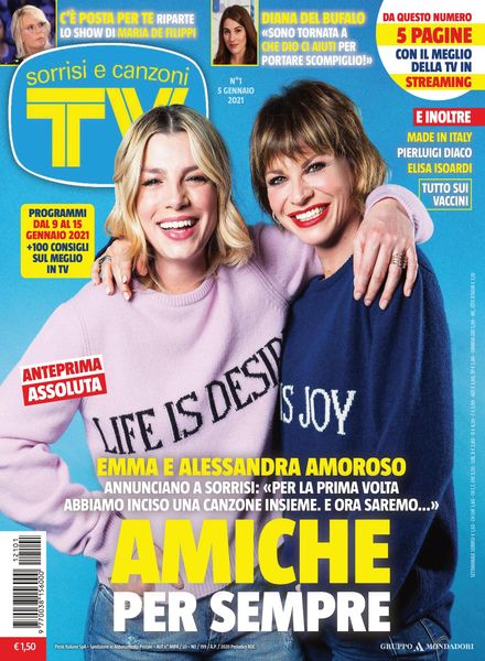 TV Sorrisi e Canzoni – 05 gennaio 2021