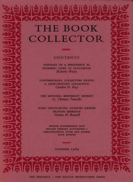 The Book Collector – Summer 1964
