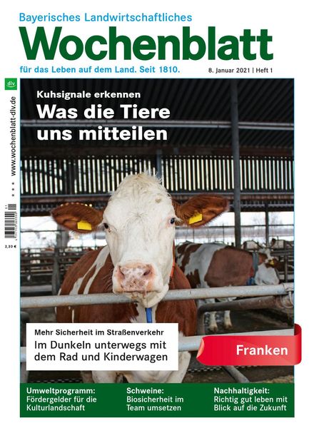 Bayerisches Landwirtschaftliches Wochenblatt Franken – 07 Januar 2021