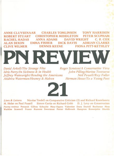 PN Review – September – October 1981
