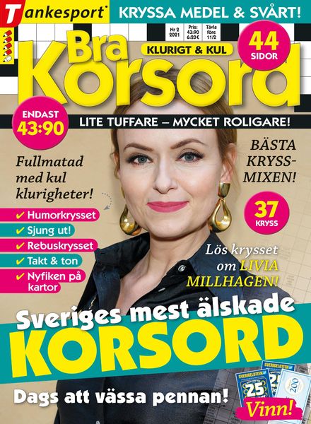 Bra Korsord – 07 januari 2021