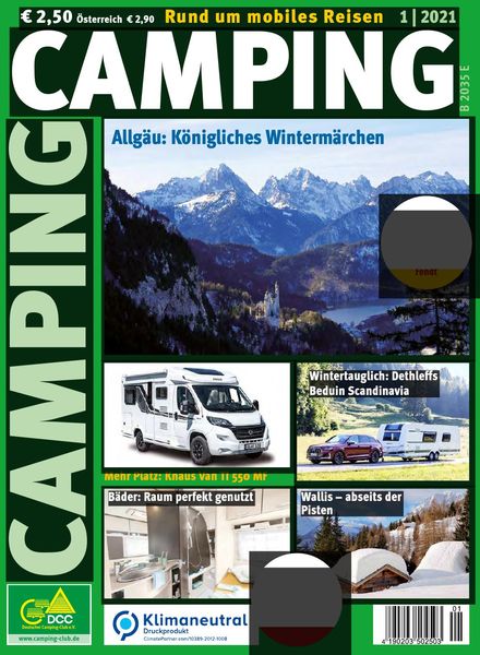 Camping Germany – Januar 2021