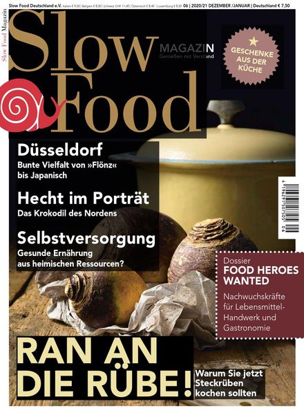 Slow Food Magazin – Dezember 2020 – Januar 2021