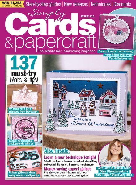 Simply Cards & Papercraft – Issue 211 – November 2020