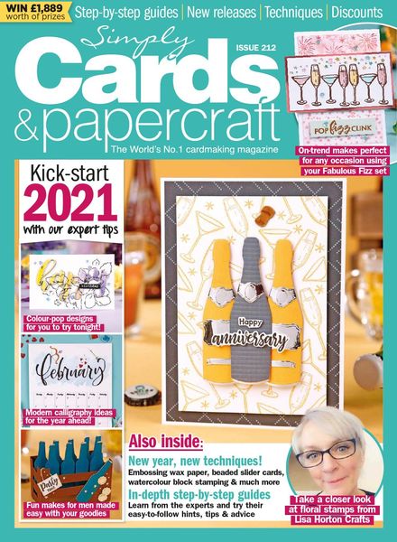 Simply Cards & Papercraft – Issue 212 – December 2020