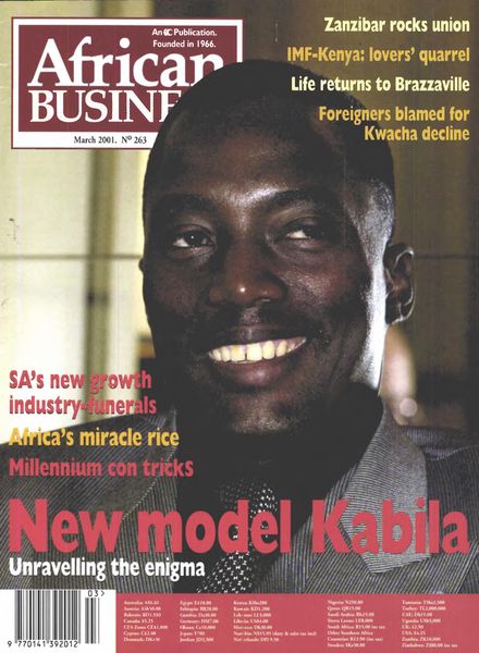 African Business English Edition – March 2001