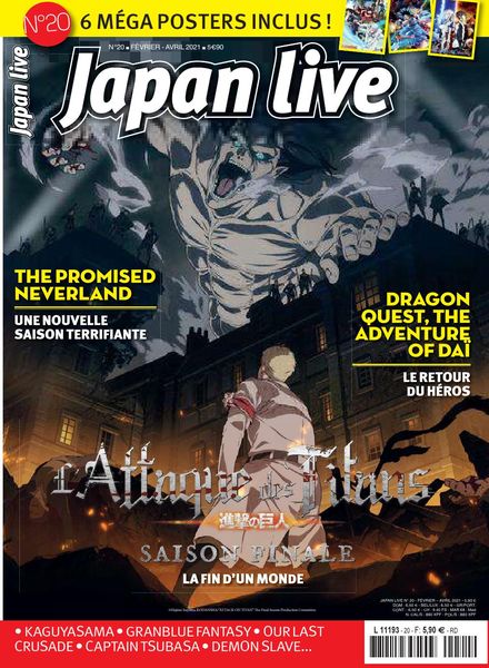 Japan Live – Fevrier-Avril 2021