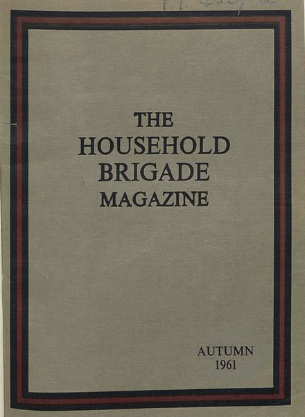 The Guards Magazine – Autumn 1961