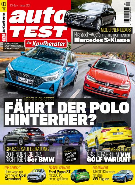 Auto Test Germany – Januar 2021