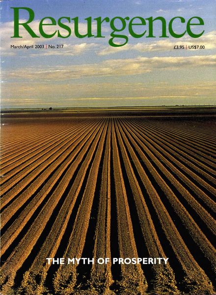 Resurgence & Ecologist – Resurgence, 217 – March – April 2003