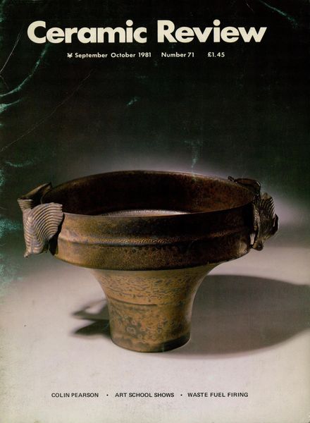 Ceramic Review – Sepember – October 1981