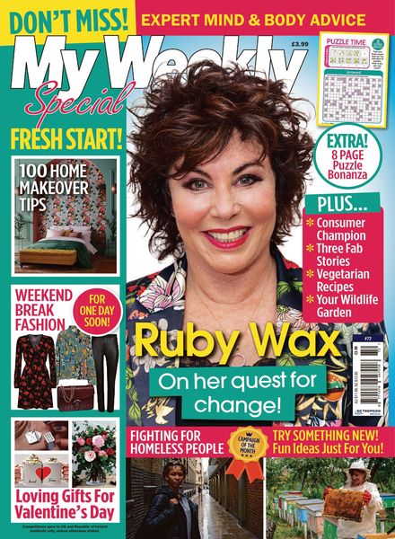 My Weekly Special – 21 January 2021