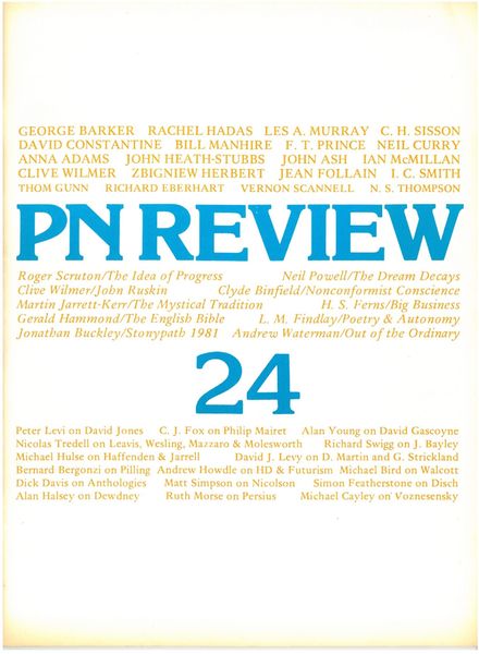 PN Review – March – April 1982