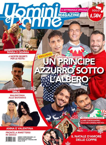 Uomini e Donne magazine – 11 dicembre 2020