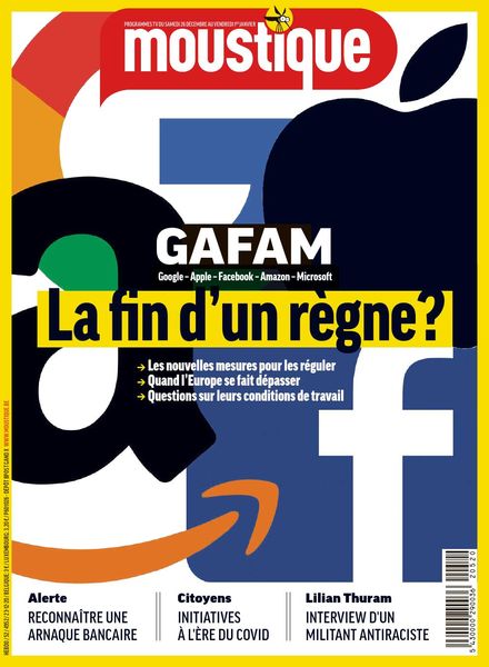 Moustique Magazine – 26 Decembre 2020