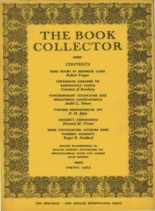 The Book Collector – Spring 1962
