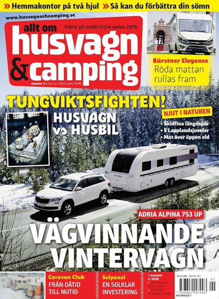 Husvagn & Camping – februari 2021