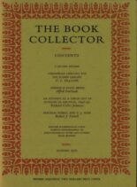 The Book Collector – Autumn 1970