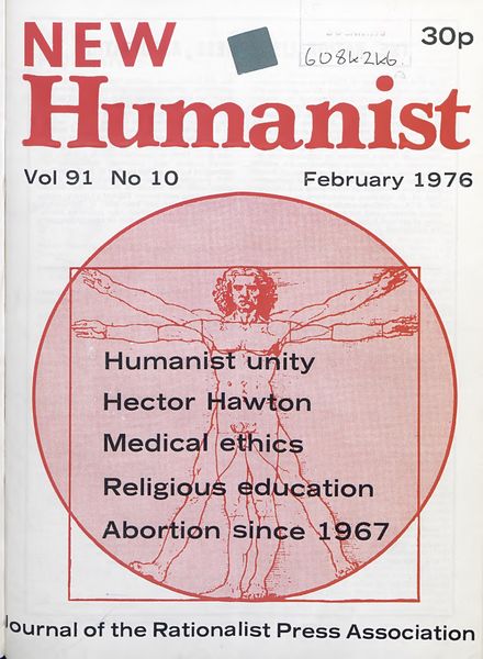 New Humanist – February 1976