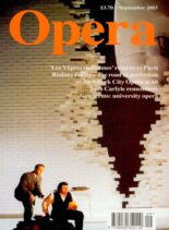 Opera – September 2003