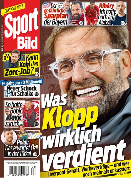 SPORT BILD – 20 Januar 2021