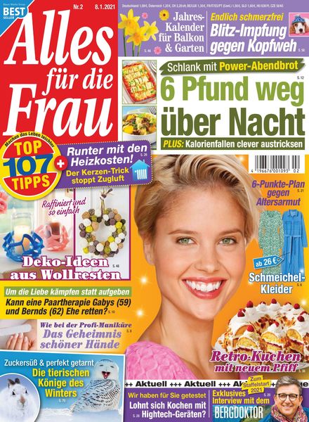 Alles fur die Frau – 08 Januar 2021