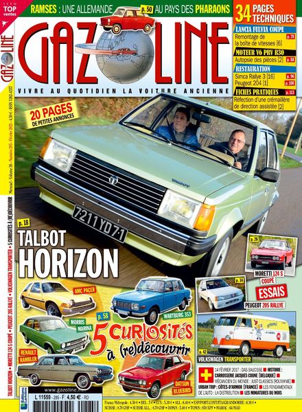 Gazoline – Fevrier 2021