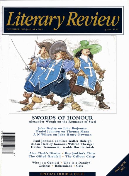 Literary Review – December 2002 – January 2003