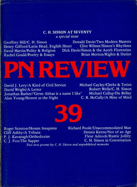 PN Review – September – October 1984