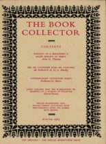 The Book Collector – Winter 1963
