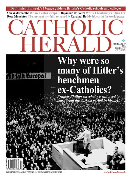 The Catholic Herald – 19 February 2016