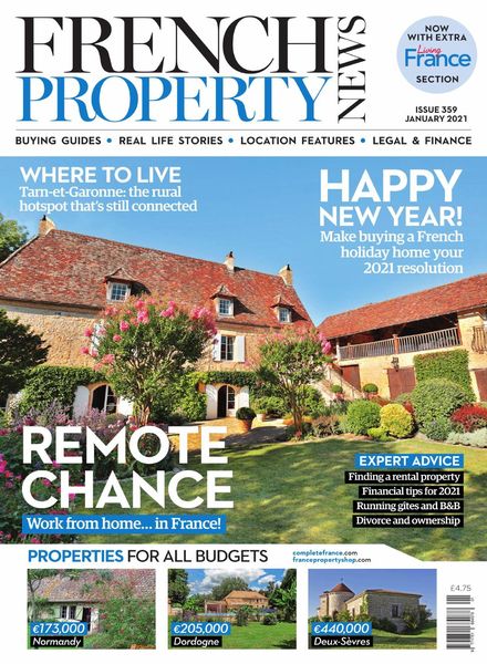French Property News – January 2021
