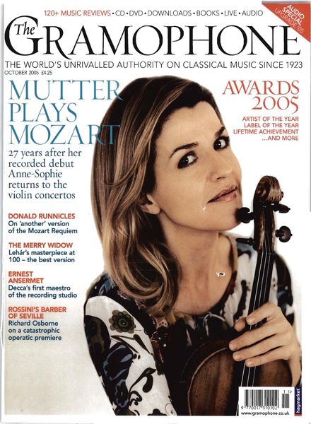 Gramophone – October 2005