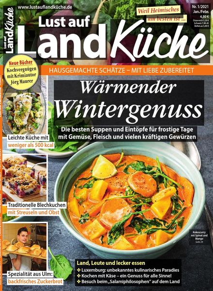Lust auf LandKuche – Januar-Februar 2021
