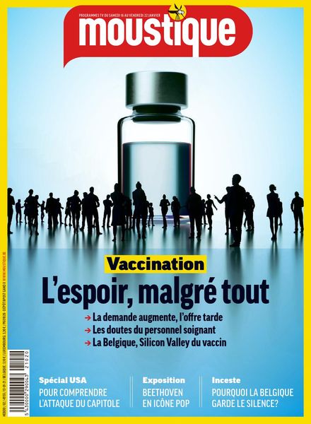 Moustique Magazine – 16 Janvier 2021