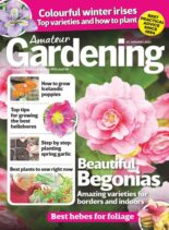 Amateur Gardening – 23 January 2021