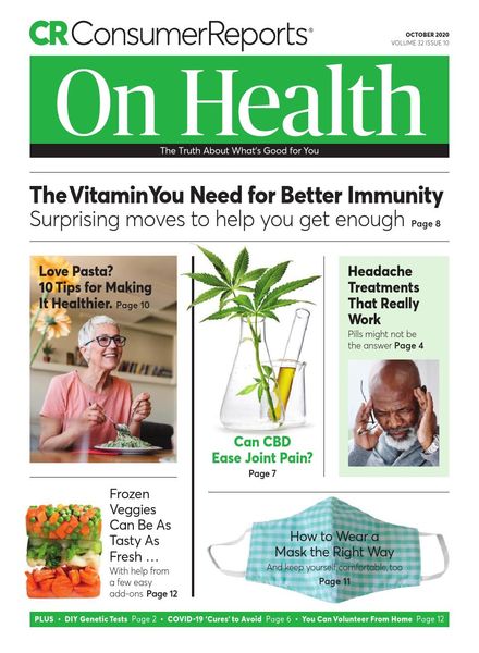 Consumer Reports on Health – October 2020