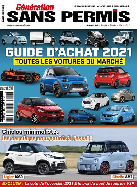 Generation Sans Permis – Janvier-Mars 2021